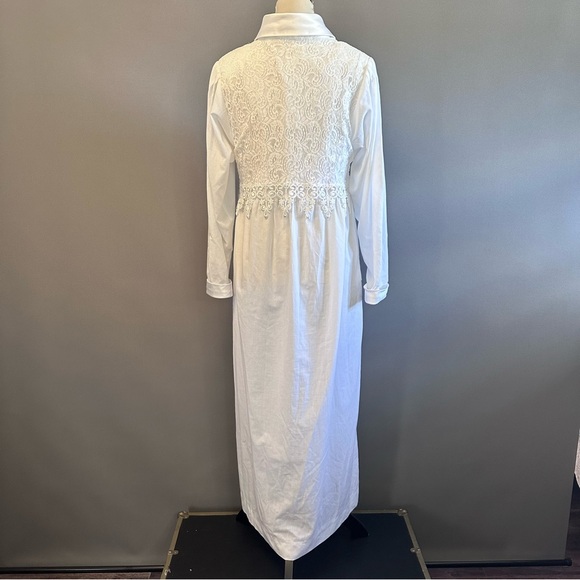 Covenant Apparel Vintage Long Baptism Gown 80s Sz S - Picture 7 of 11